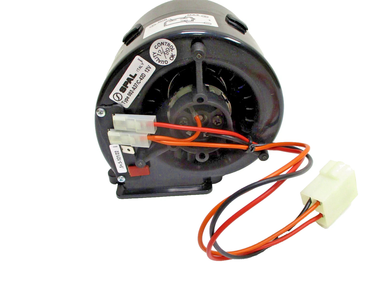 Spal Heater Blower Motor for CNH Wolfle EC15