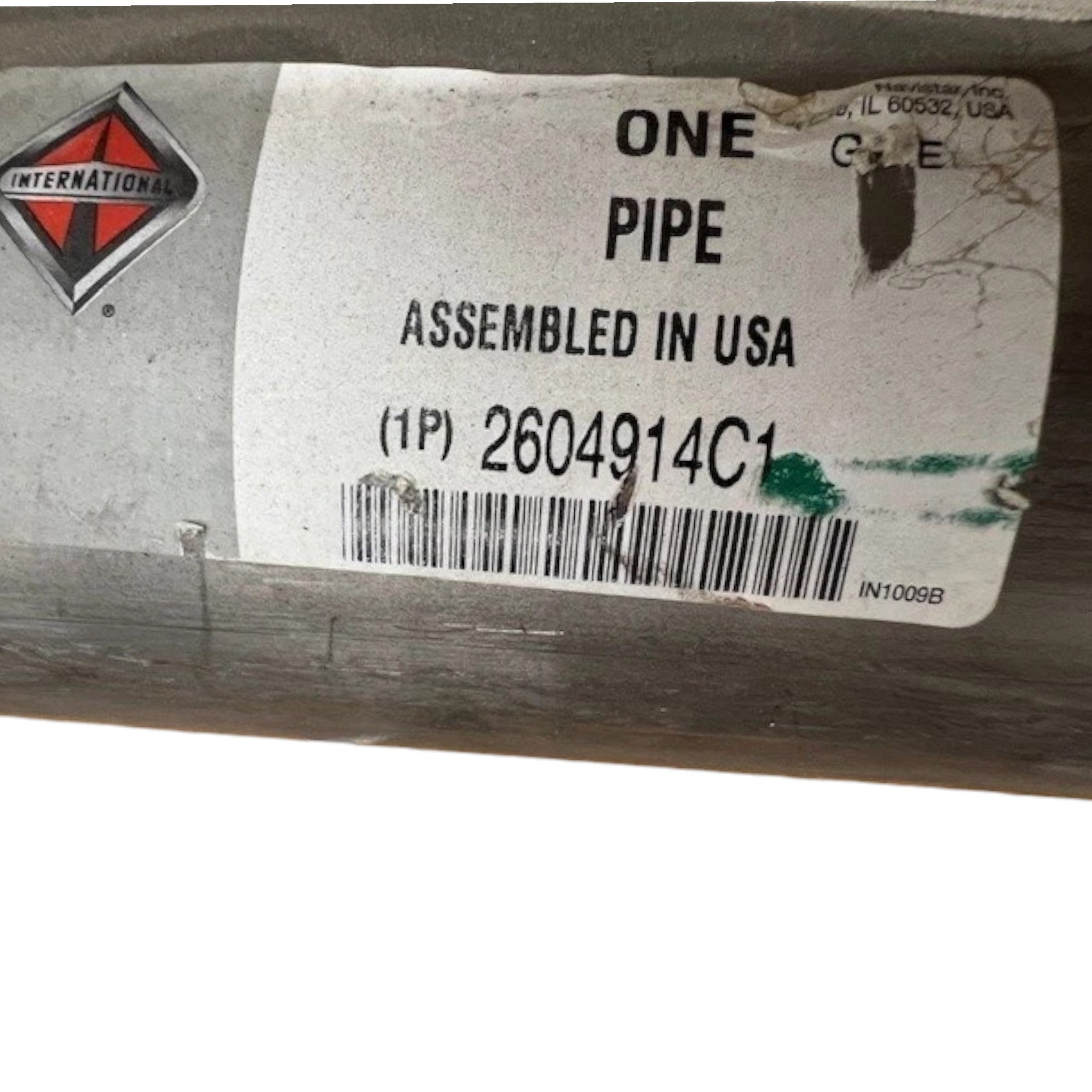 3712706C1 Genuine International Exhaust Pipe