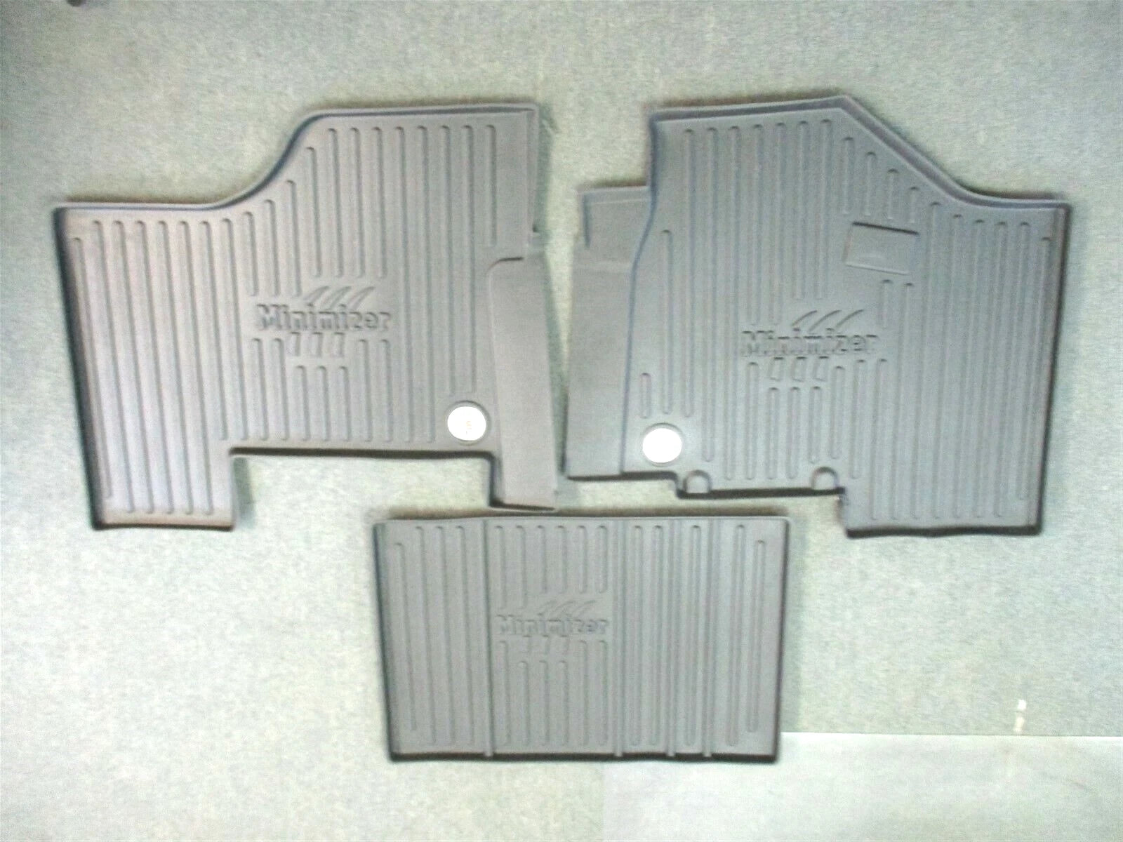 Minimizer HD Black Floor Mat Set Kenworth/PETE T680 T880 579 567