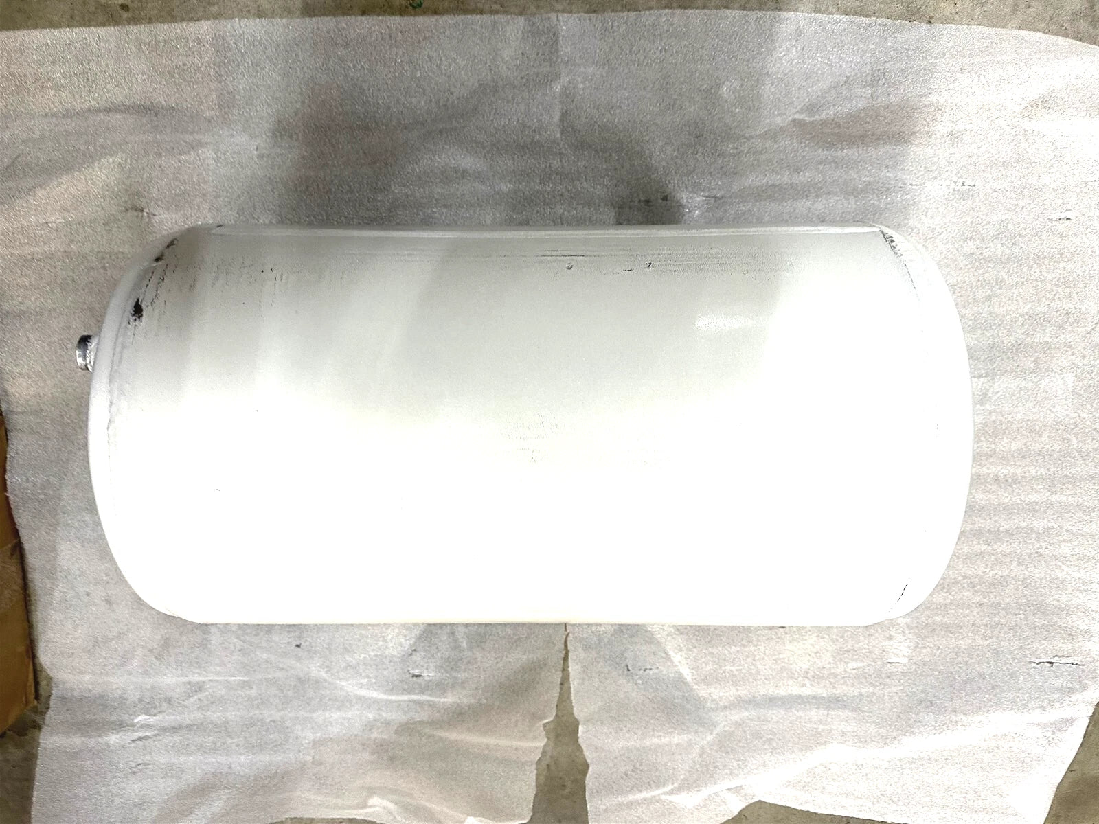 New OEM International Air Pressure Tank 27" X 13" Aluminum White