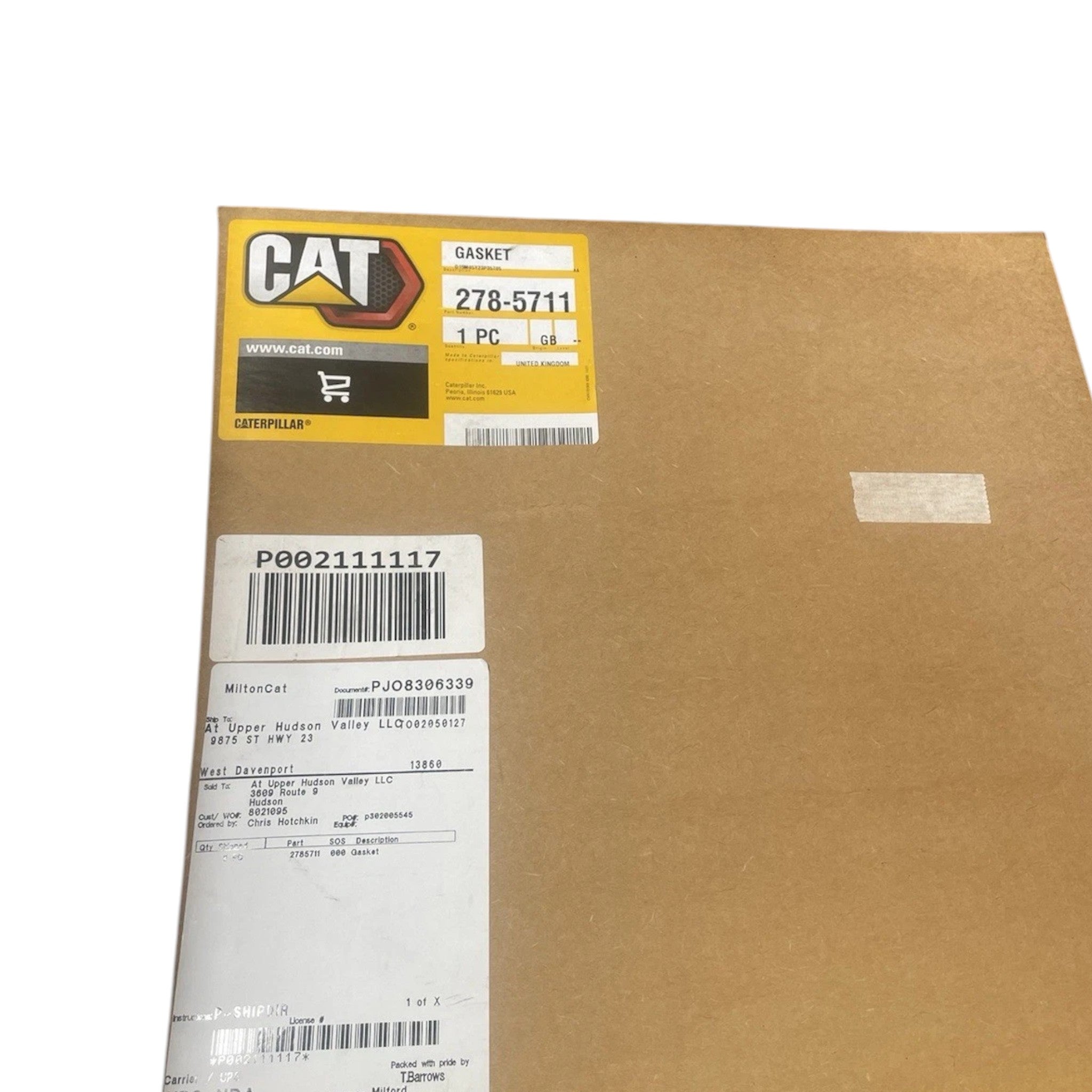 2785711 Genuine CAT DPF Inlet Module Kit