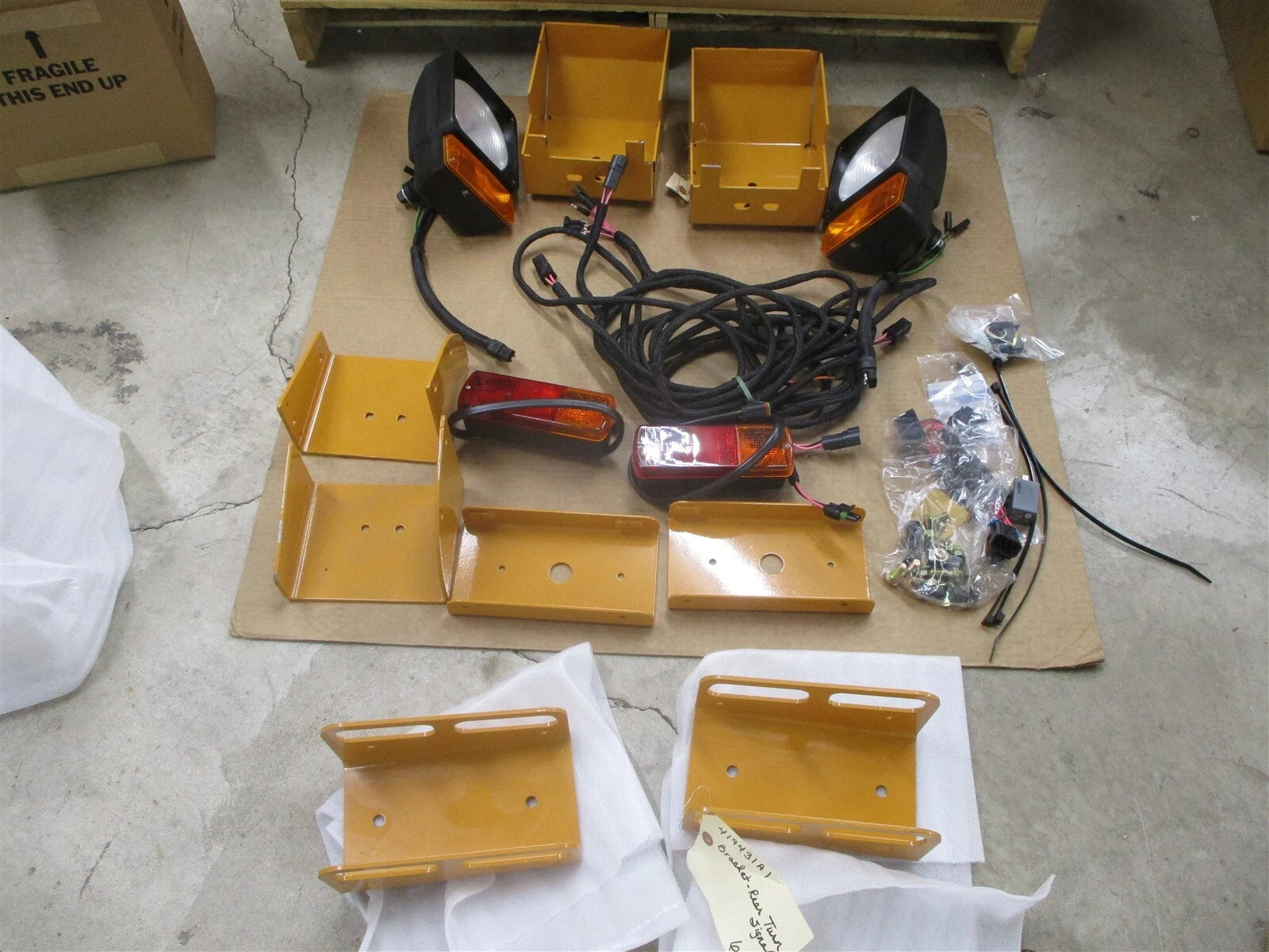 Genuine Headlight Tail Light Kit Fits Case 40XT 60XT 70XT Skid Loader