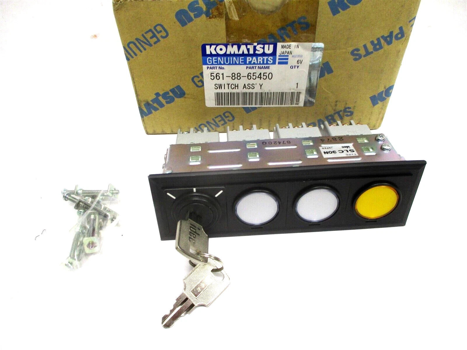New Genuine Komatsu Push Button Key Switch HD785-7