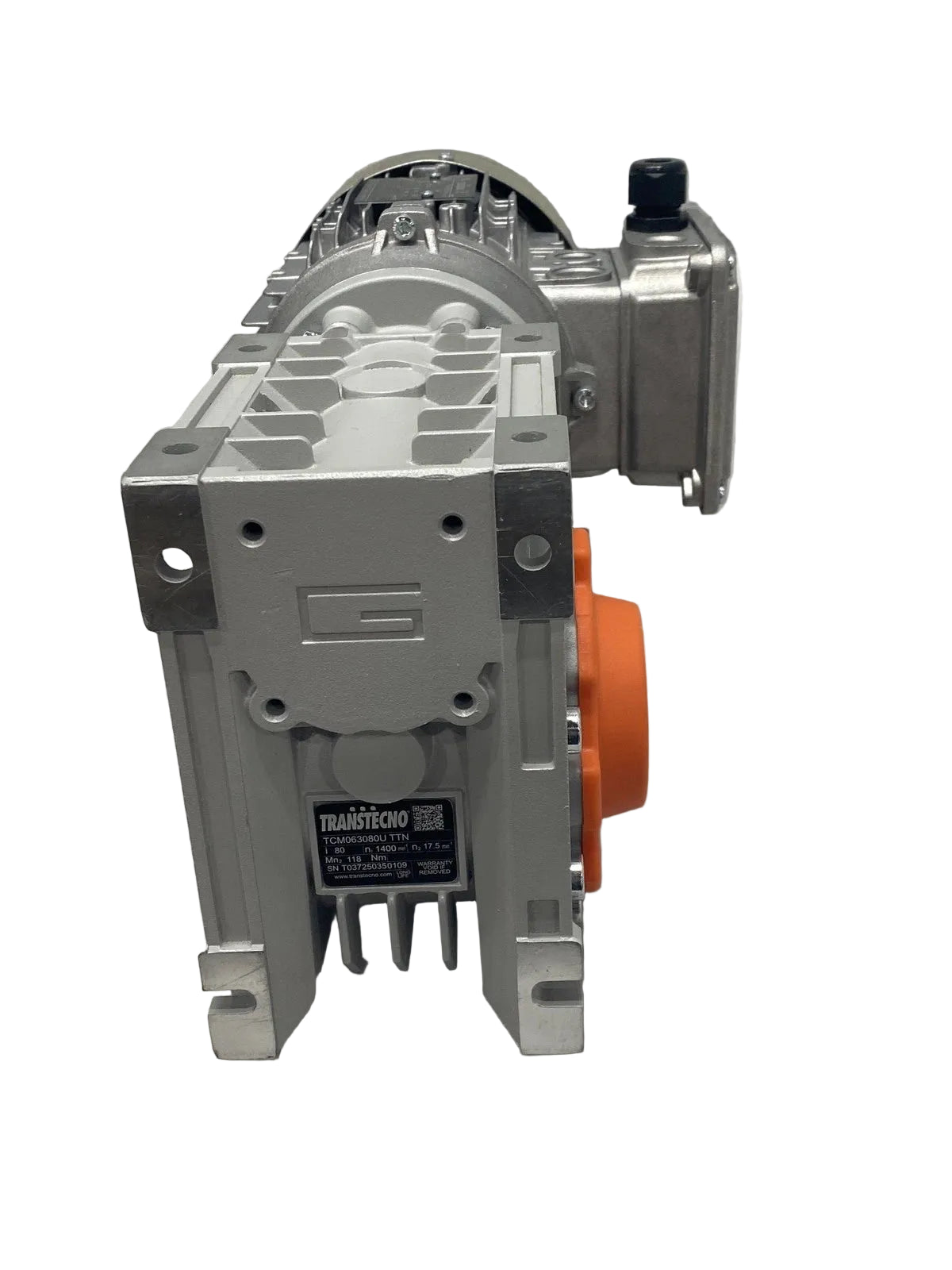 TCM063080U Transtecno Worm Gear Box Reducer