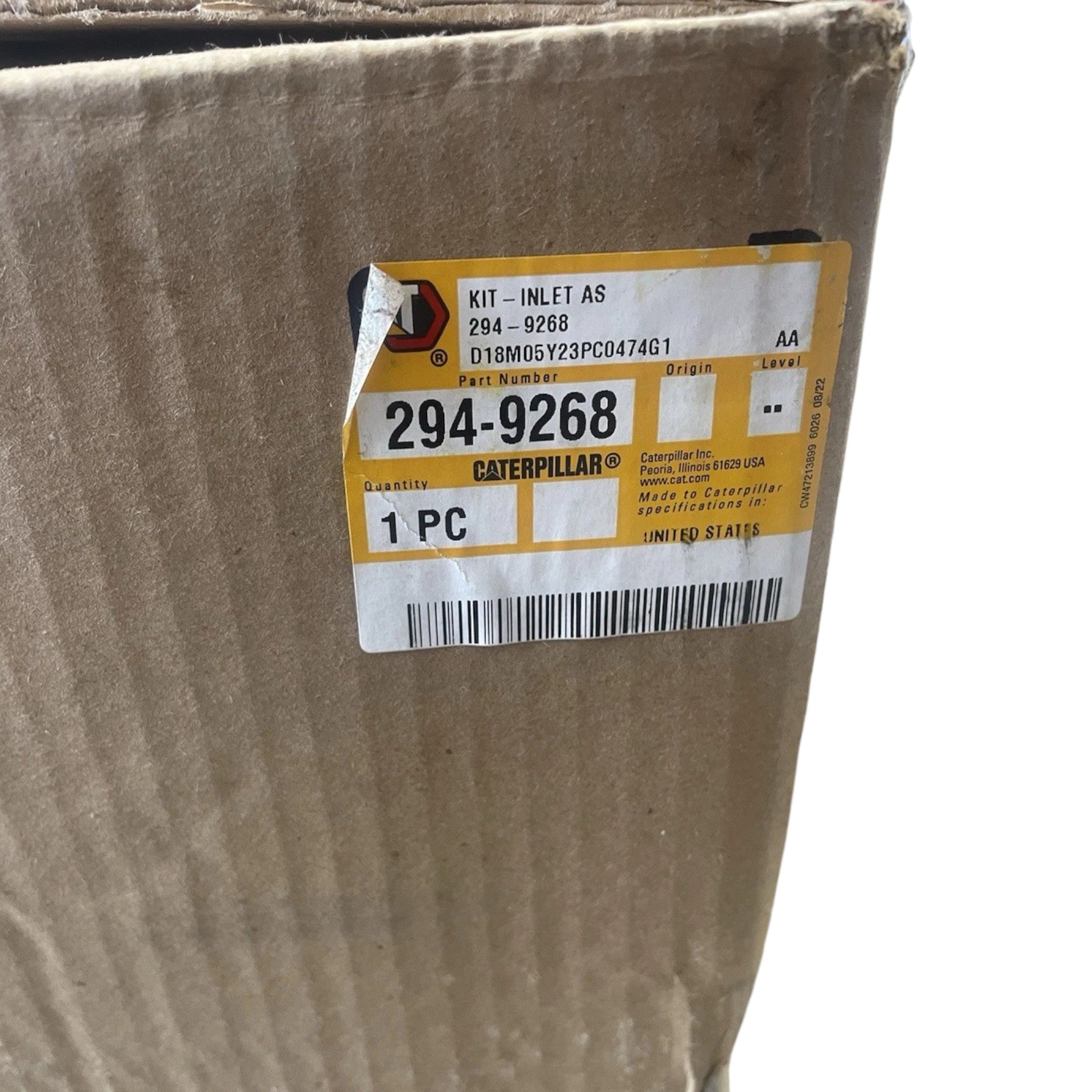 2785711 Genuine CAT DPF Inlet Module Kit