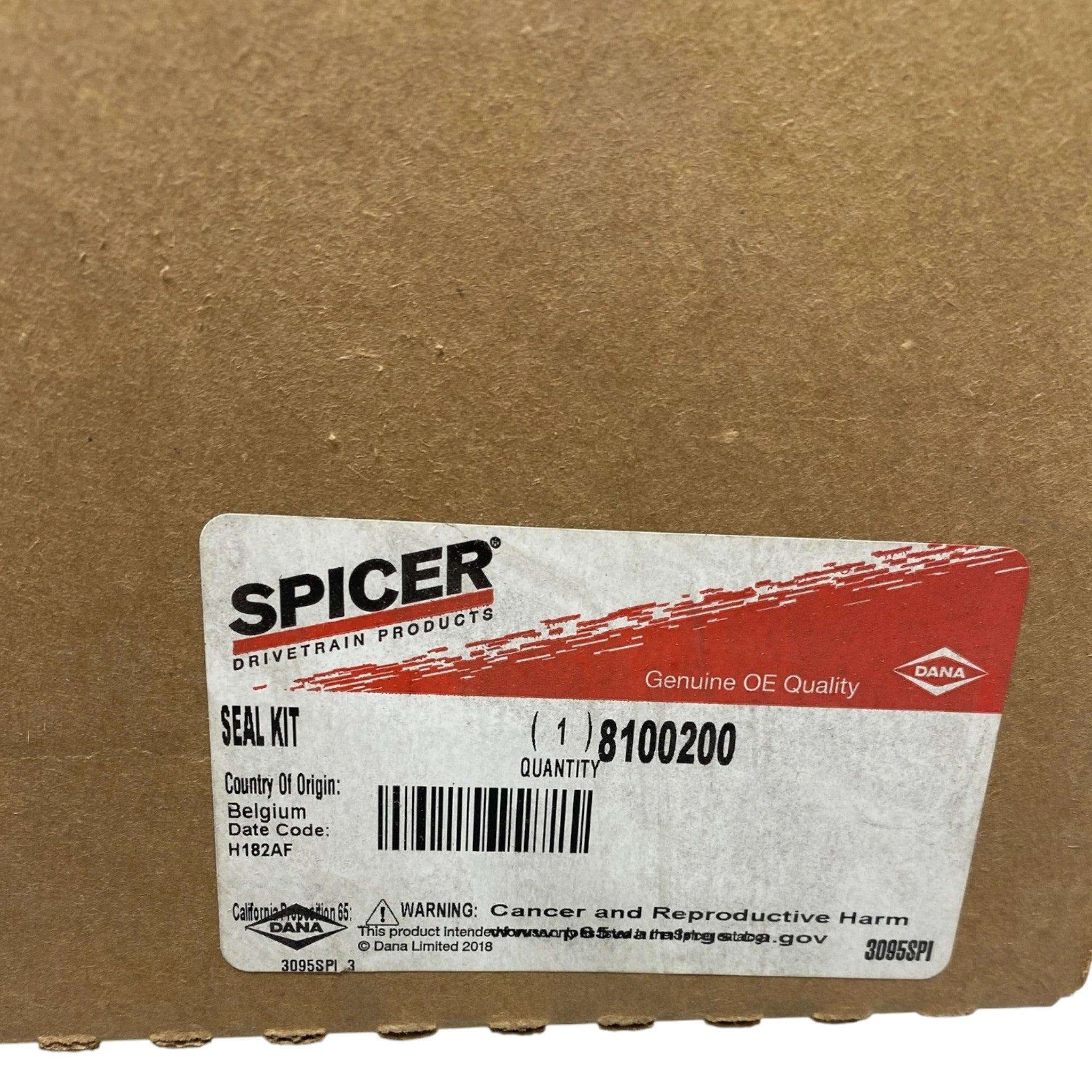 8100200 Genuine Dana Spicer Seal Kit