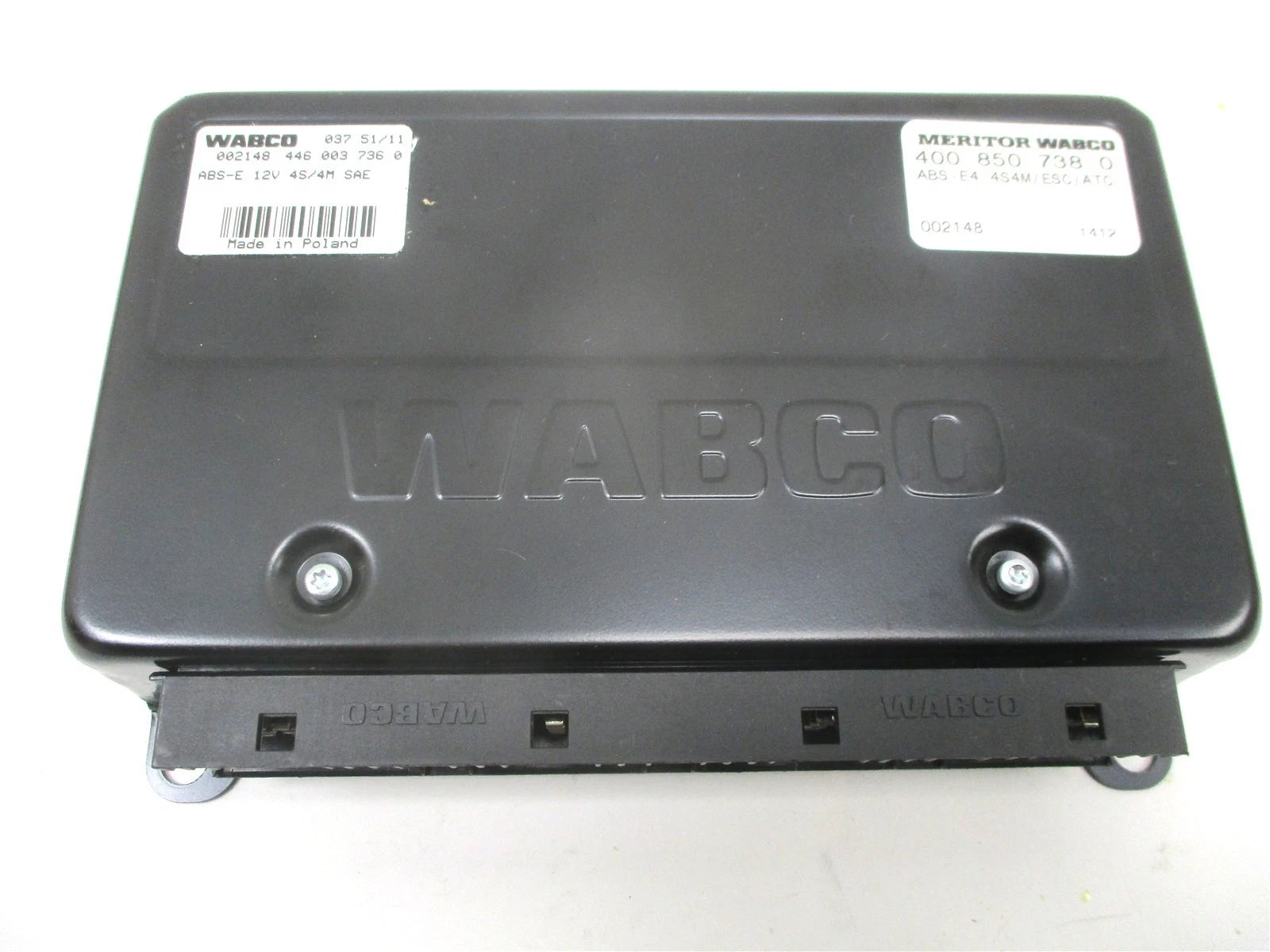Genuine WABCO ABS Electronic Control Unit (ecu) ABS-E 12V 4S/4M