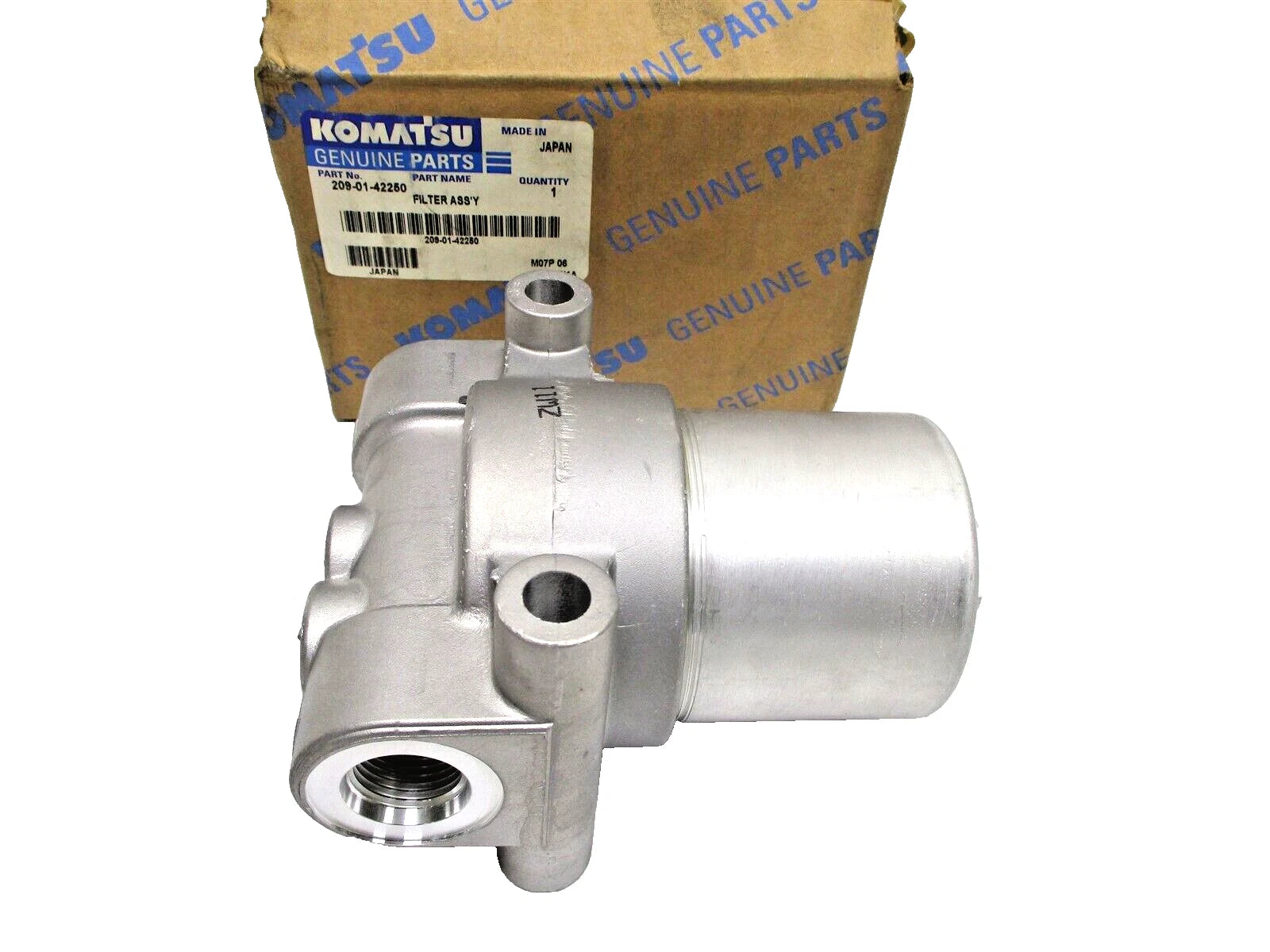 New Genuine Komatsu Fuel Filter Housing Element PC600 Excavator