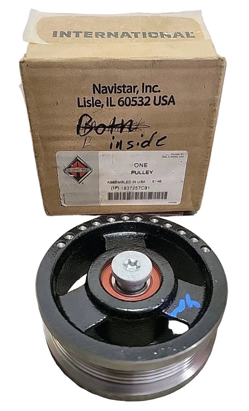 1837257C91 Genuine International Idler Pulley Assembly