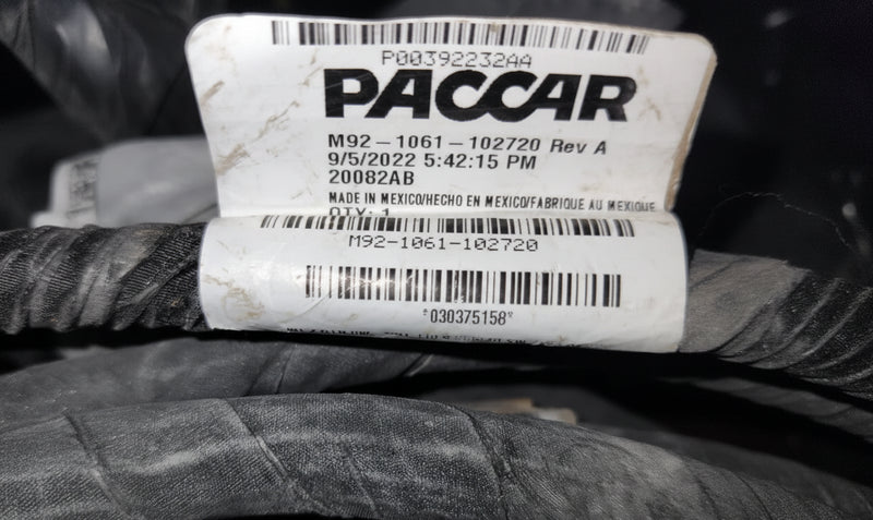 M921061102720 Genuine Paccar Wiring Harness