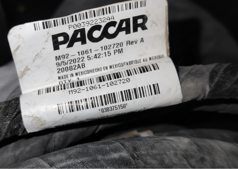 M92-1061-102720 Genuine Paccar Aftertreatment Wiring Harnes