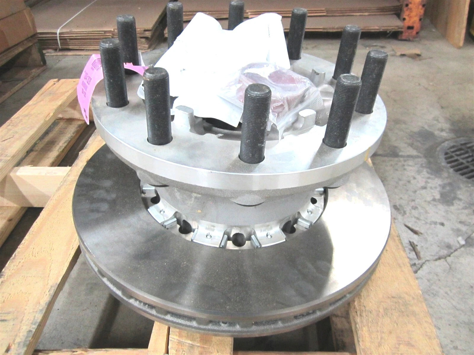 New International Front Wheel Hub with Rotor