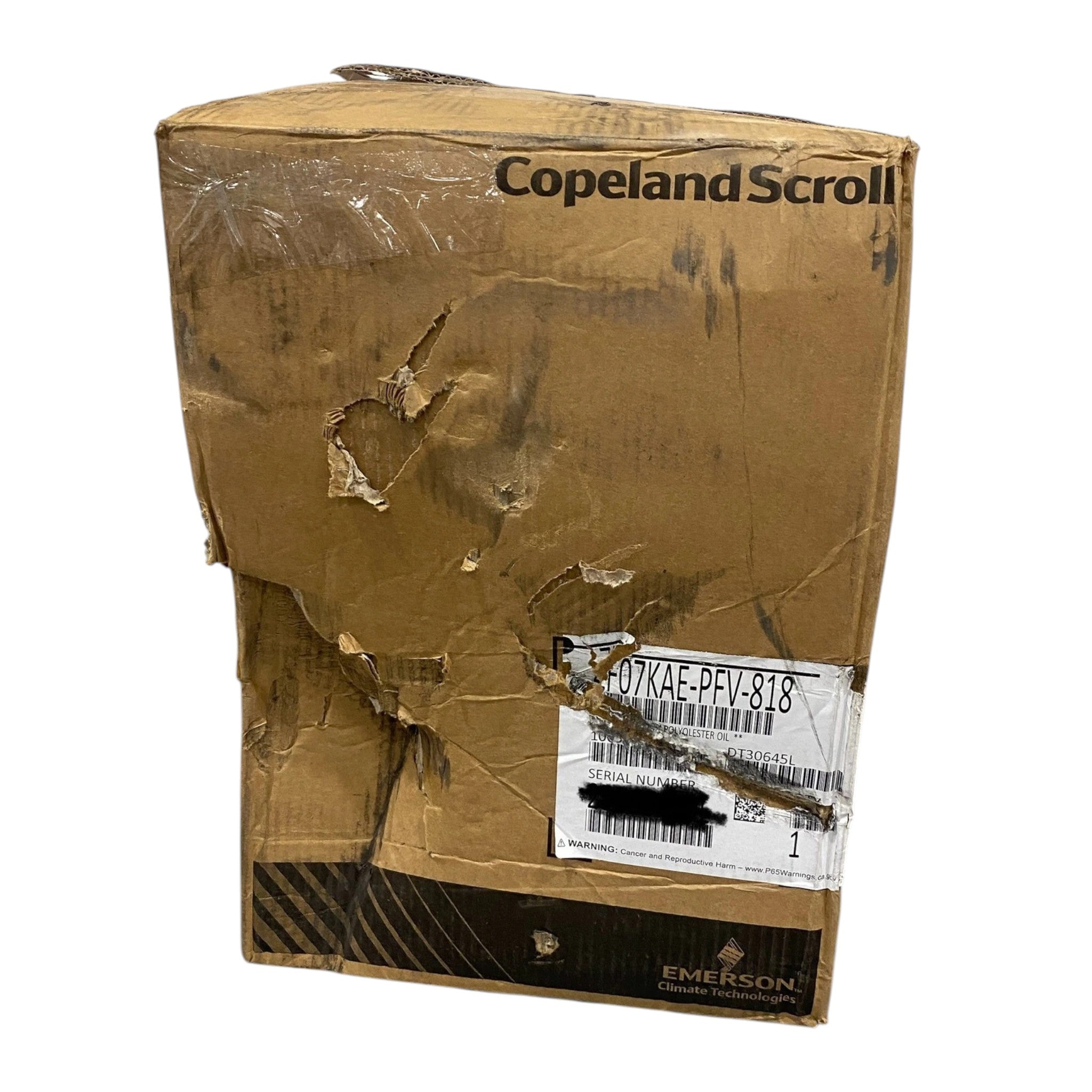 ZF07KAEPFV818 Genuine Copeland Scroll Compressor