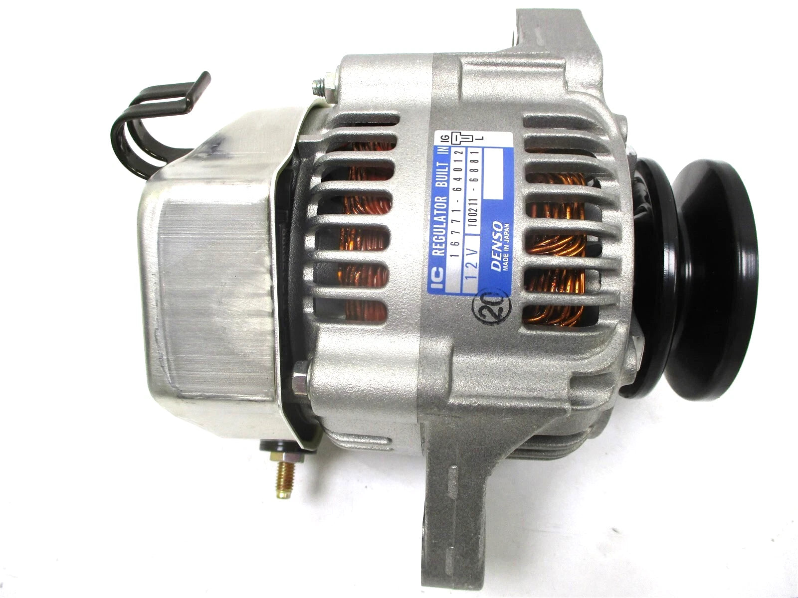 Genuine Kubota 12V Alternator 16771-64012 100211-6881 R410 F2402