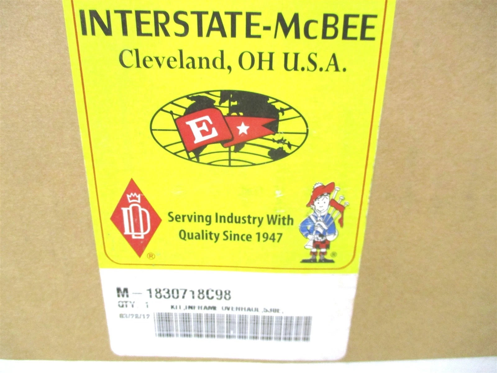 New Interstate-Interstate-McBee Inframe Overhaul Kit 530E DT530E