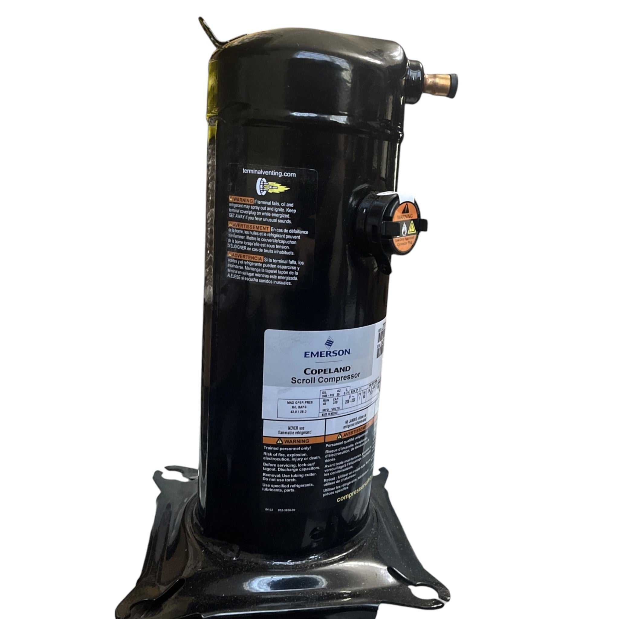 ZP31K5E-PFV-830 Genuine Copeland Scroll Compressor
