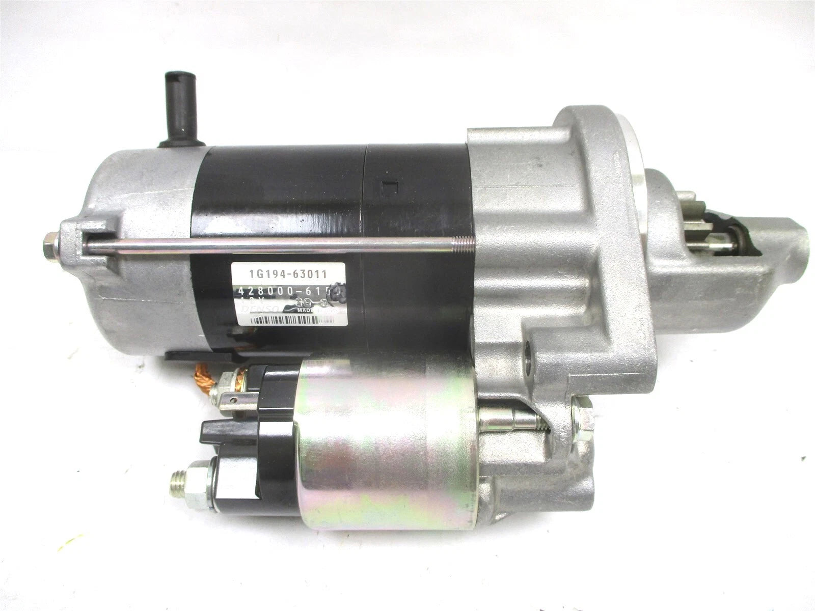 Genuine Kubota Starter Denso 42800-6150 12V 1.0kW 13T - Configuration 1