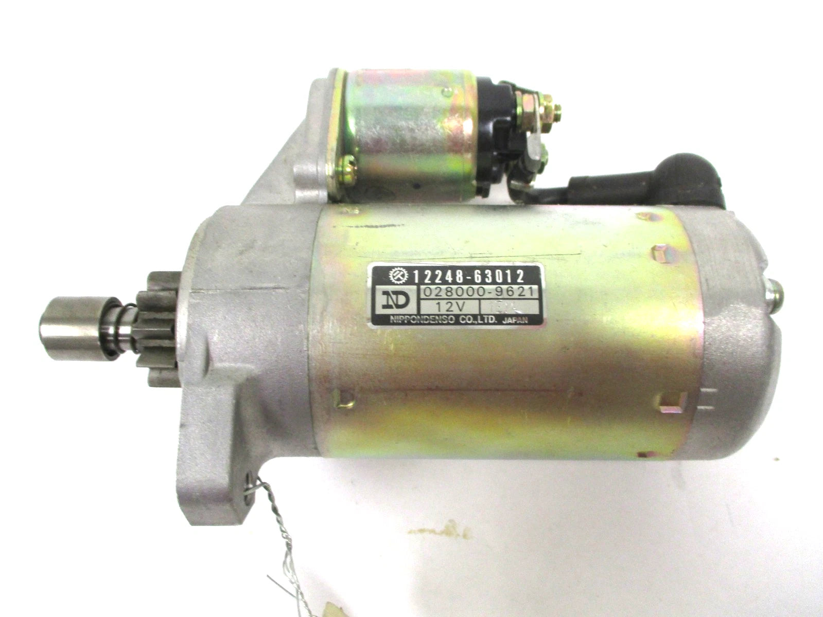 New Genuine OEM Kubota 12V Starter Denso Nippondenso 028000-9621