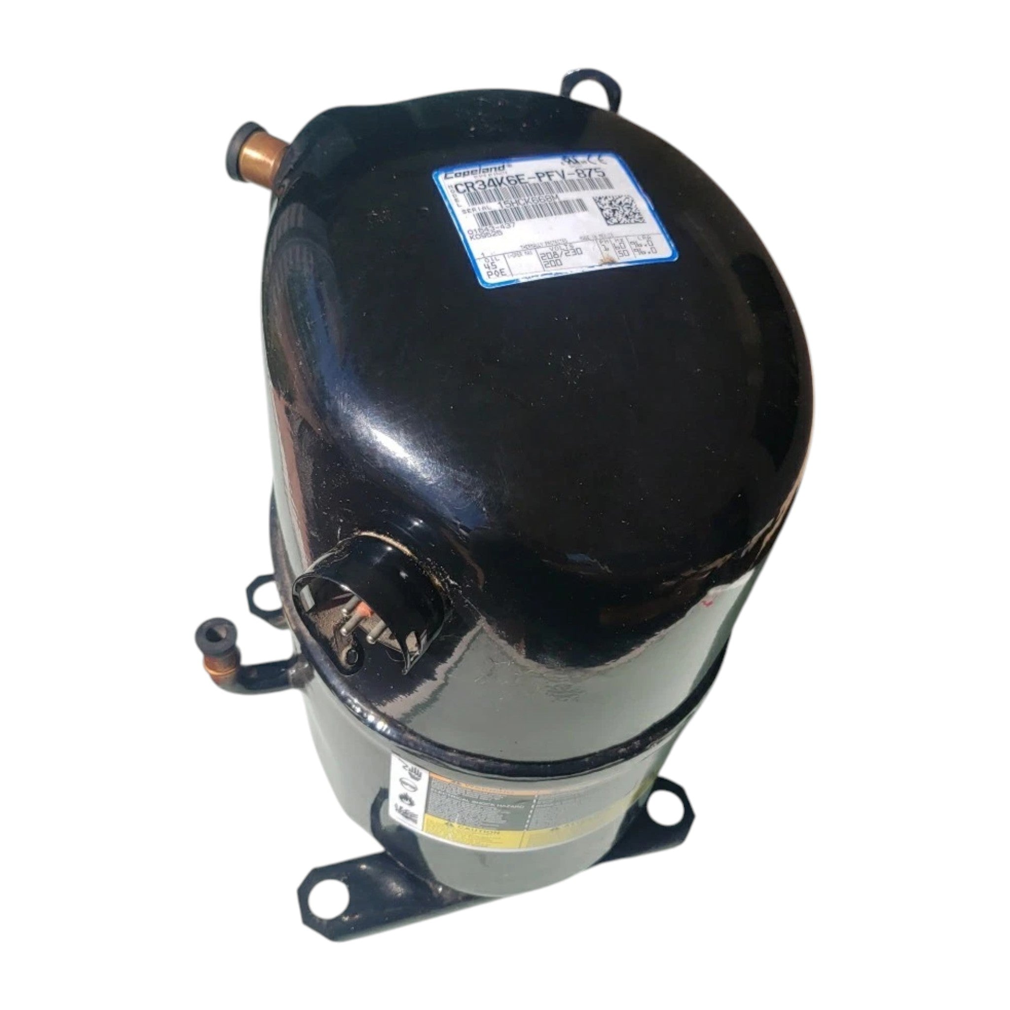 CR34K6E-PFV-875 Copeland Genuine Hermetic Compressor