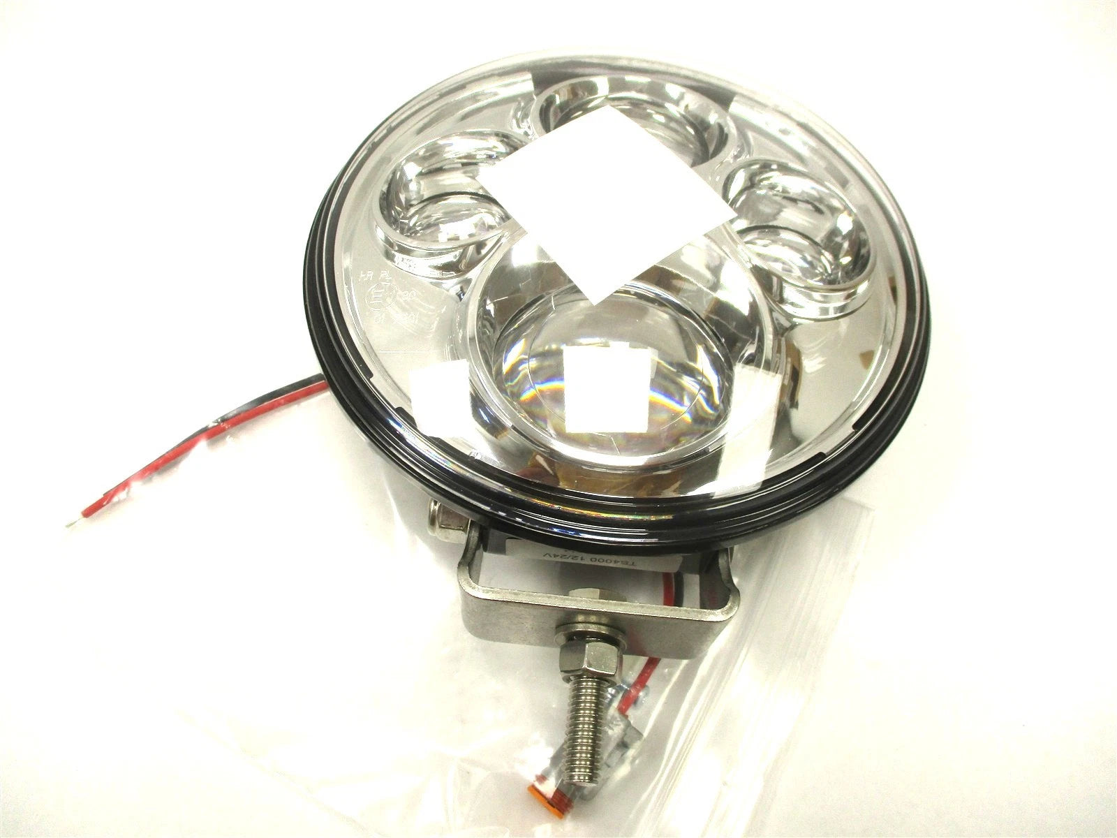 New J.W. Speaker 7" Round LED Truck Lights TS4000 12-24V Pedestal Mount