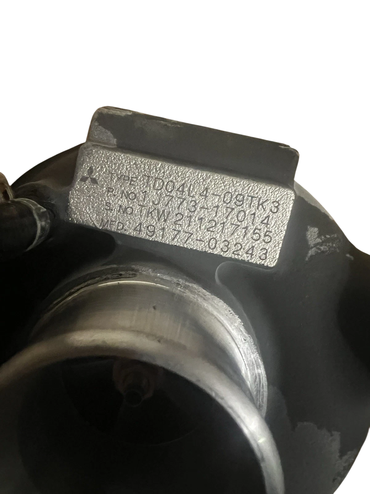 1J770-17010 Genuine Kubota Turbocharger Kit