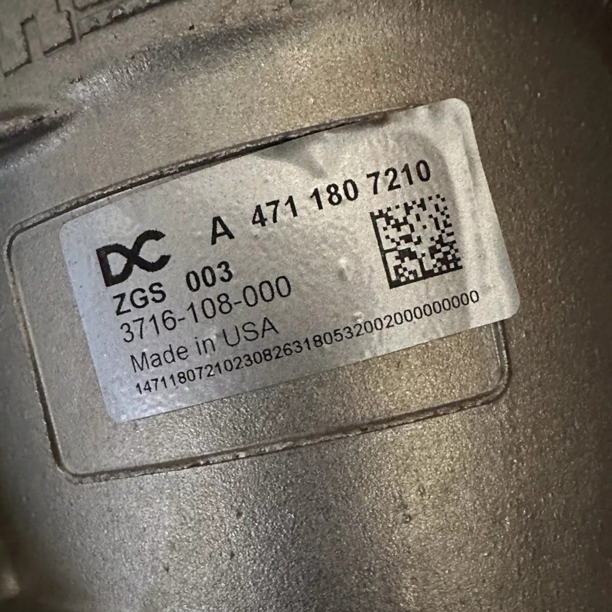 DDE EA4711807010 Genuine Detroit Diesel Oil Coolant Module