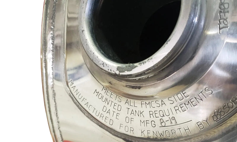K444-1138N0102U151 Genuine Paccar Aluminum Fuel Tank 150GAL