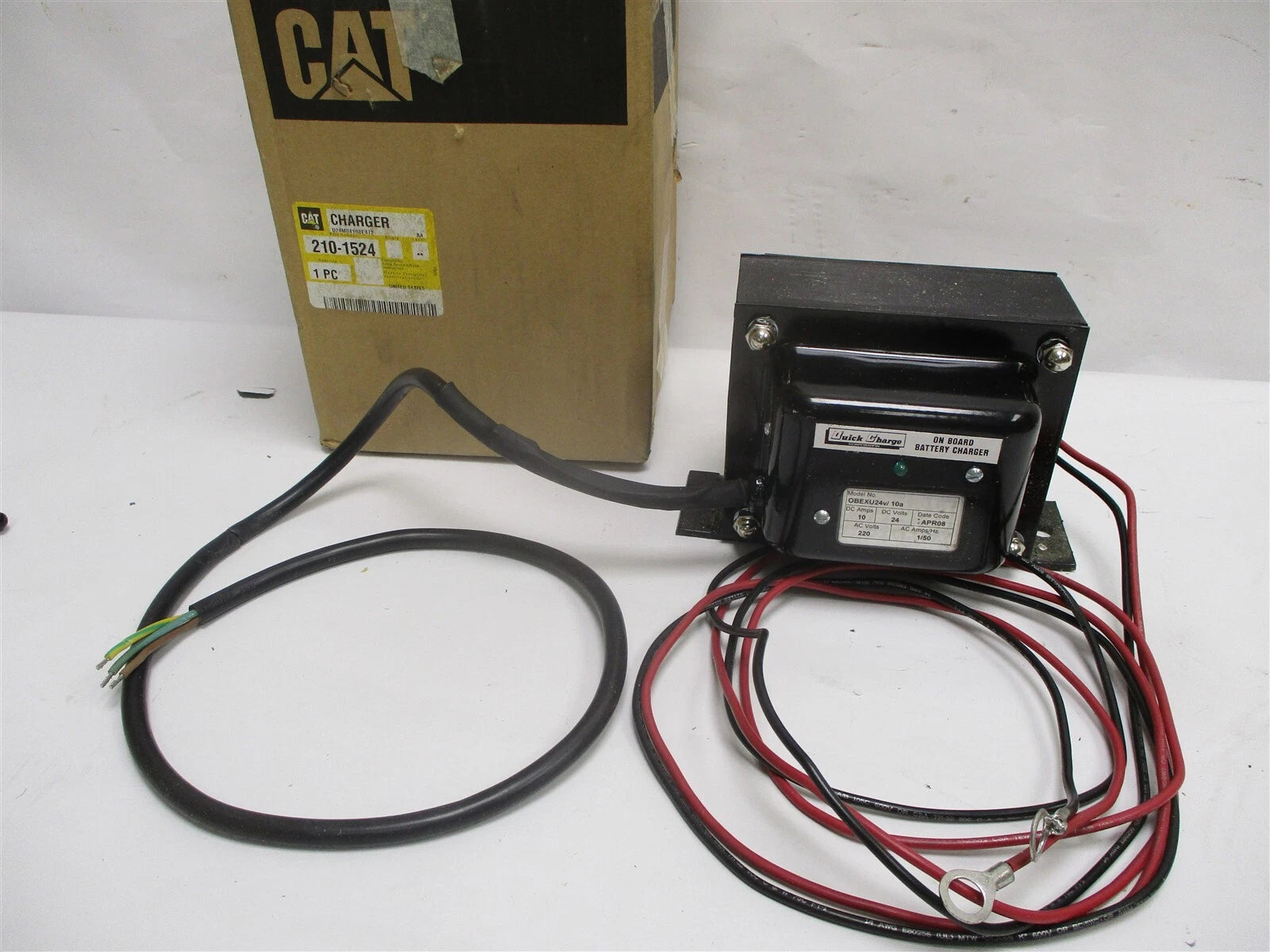 Quick Charge Heavy Duty on Board Equipment Battery Charger 24v 10a