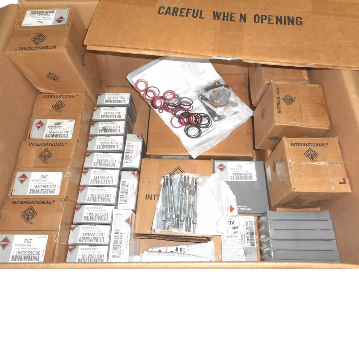 Genuine International Engine Overhaul Piston Works Kit