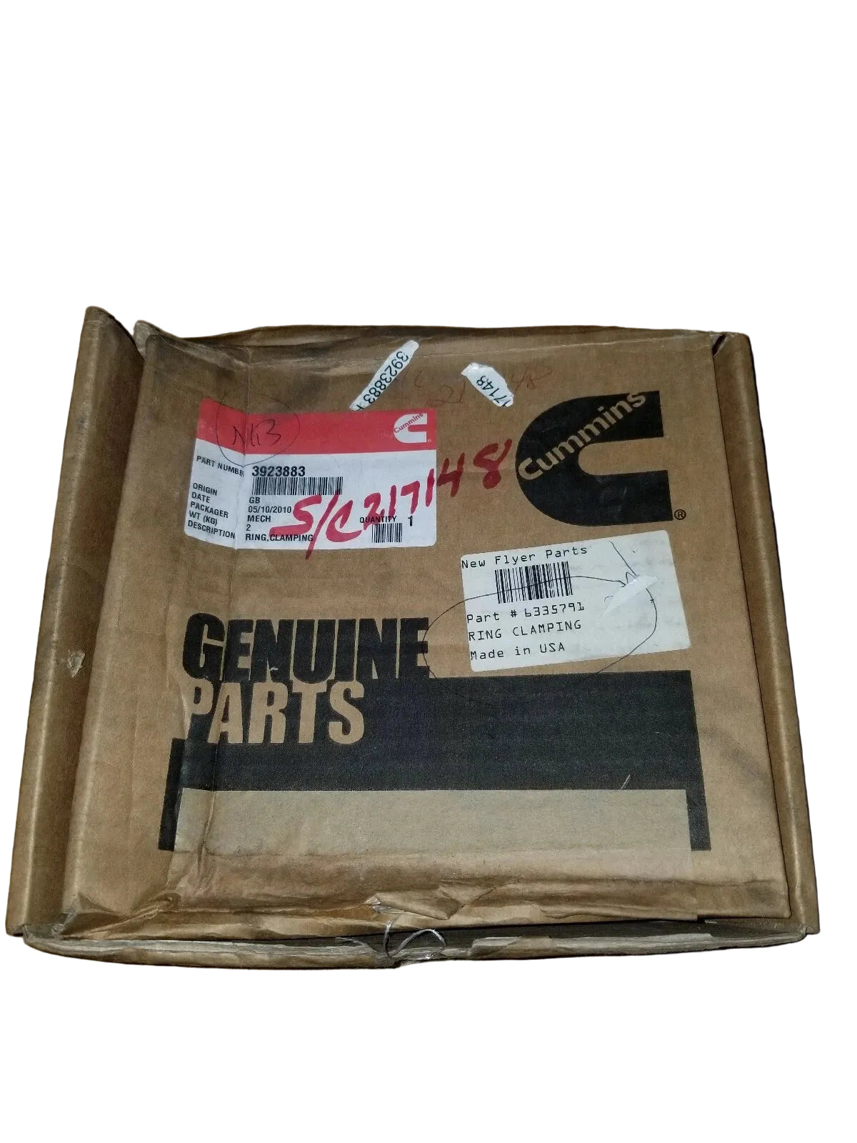 3923883 Genuine Cummins Clamping Ring