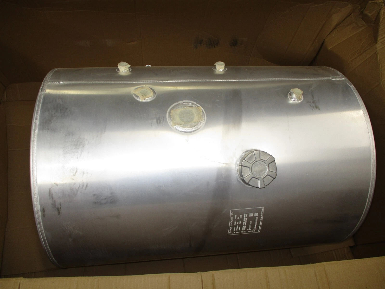 International 80 Gal Diesel Fuel Tank 26" Aluminum LT625
