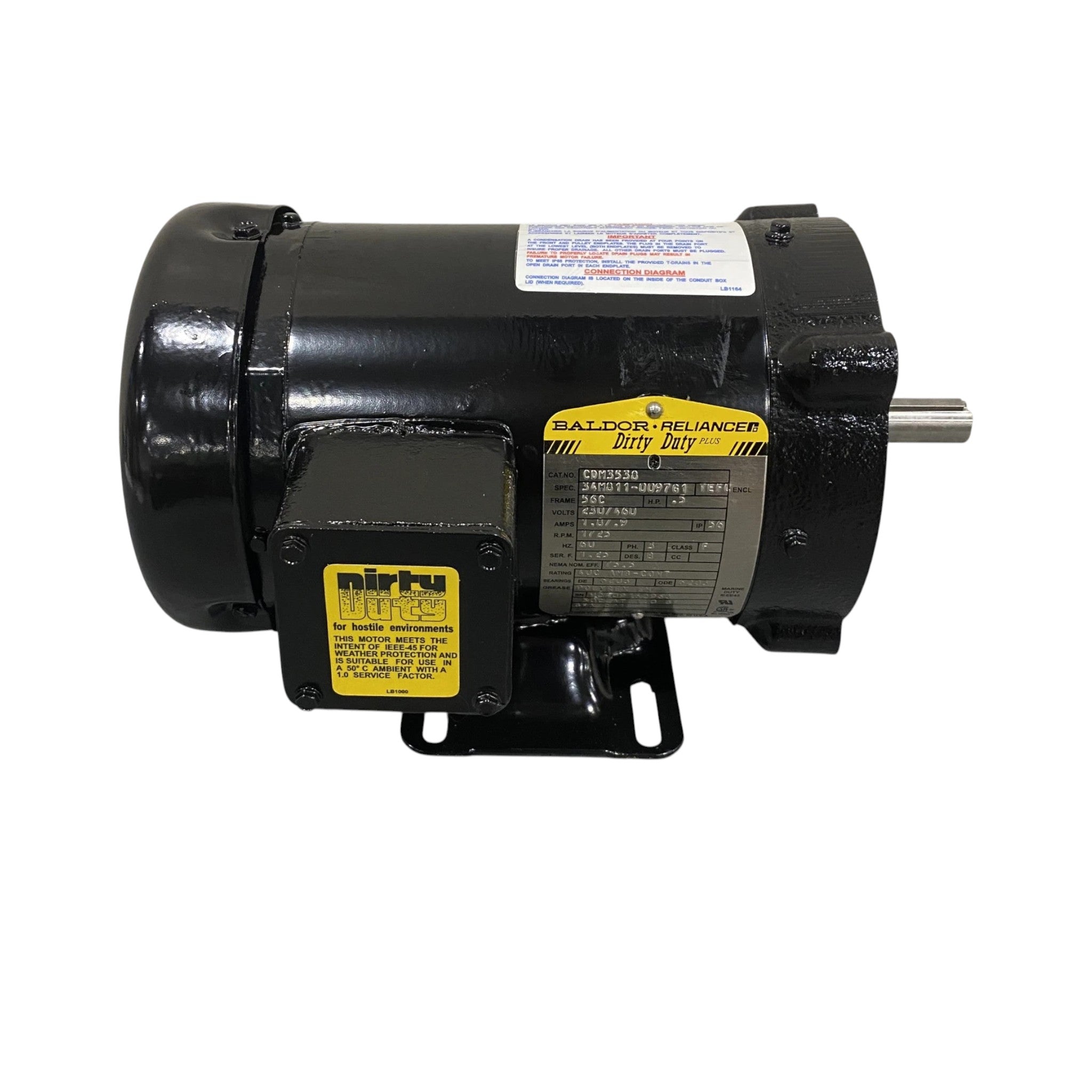 CDM3538 Genuine Baldor Inverter Duty Motor