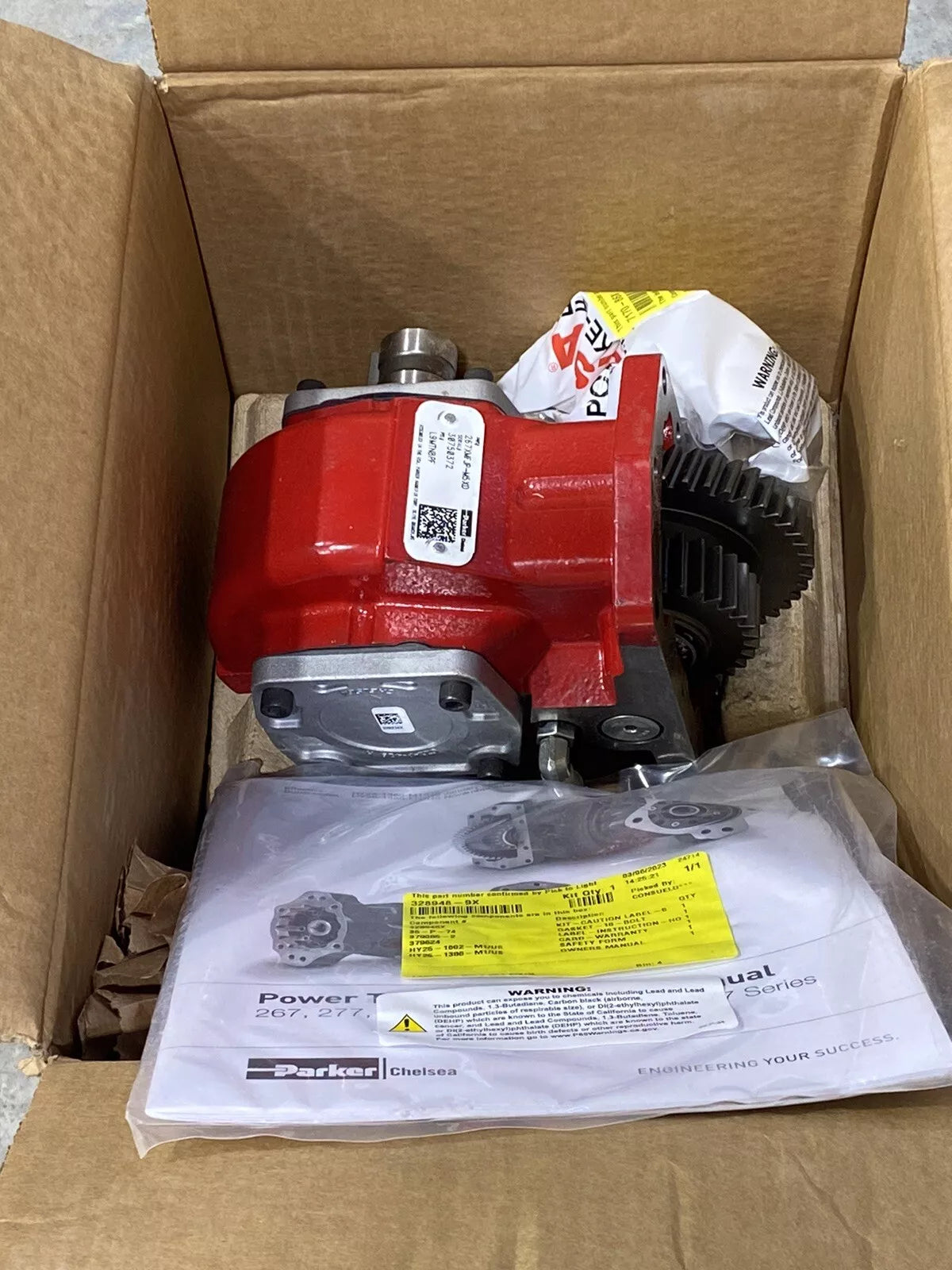 267XMFJPM5XD Genuine Chelsea Parker PTO Power Take Off