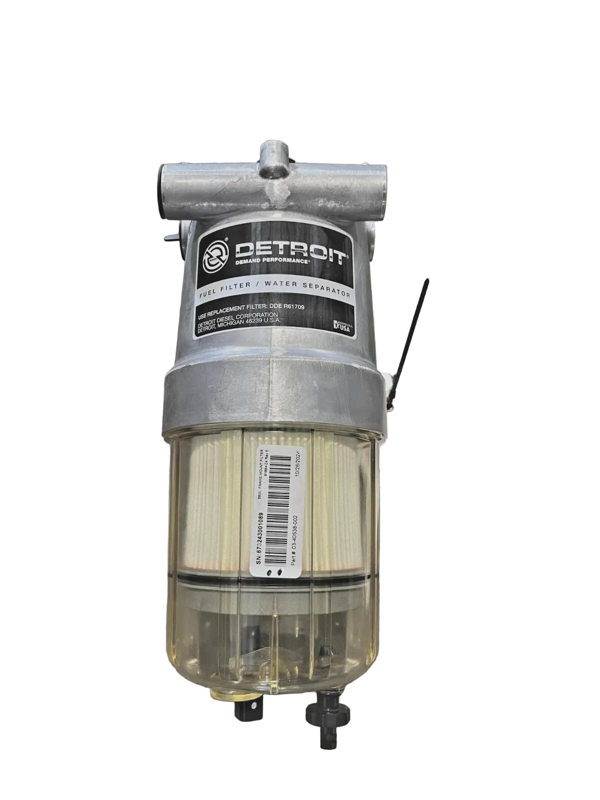 03-40538-002 Genuine Detroit Diesel Fuel Water Separator Pump