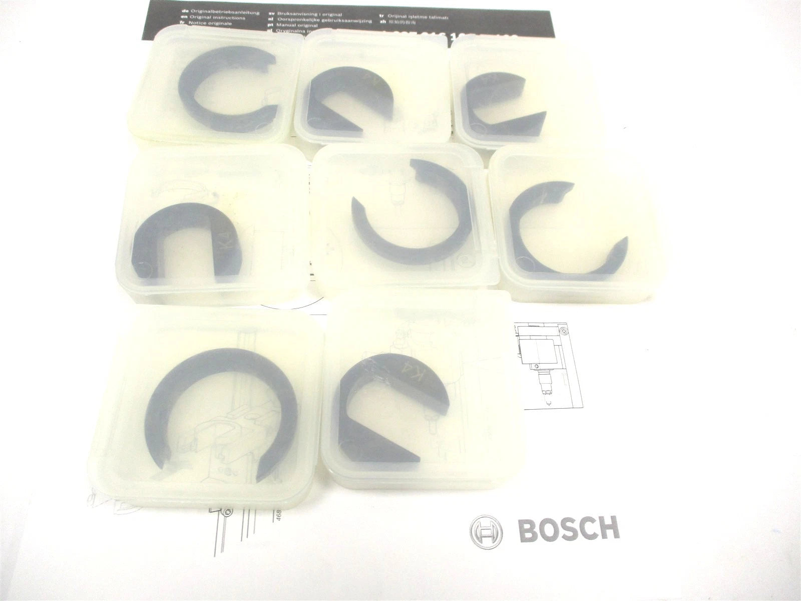 New Bosch K4 Cover Plate Set