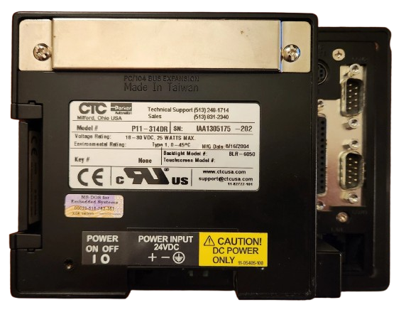 P11-314DR Genuine Parker Automation Operator Touch Interface Used