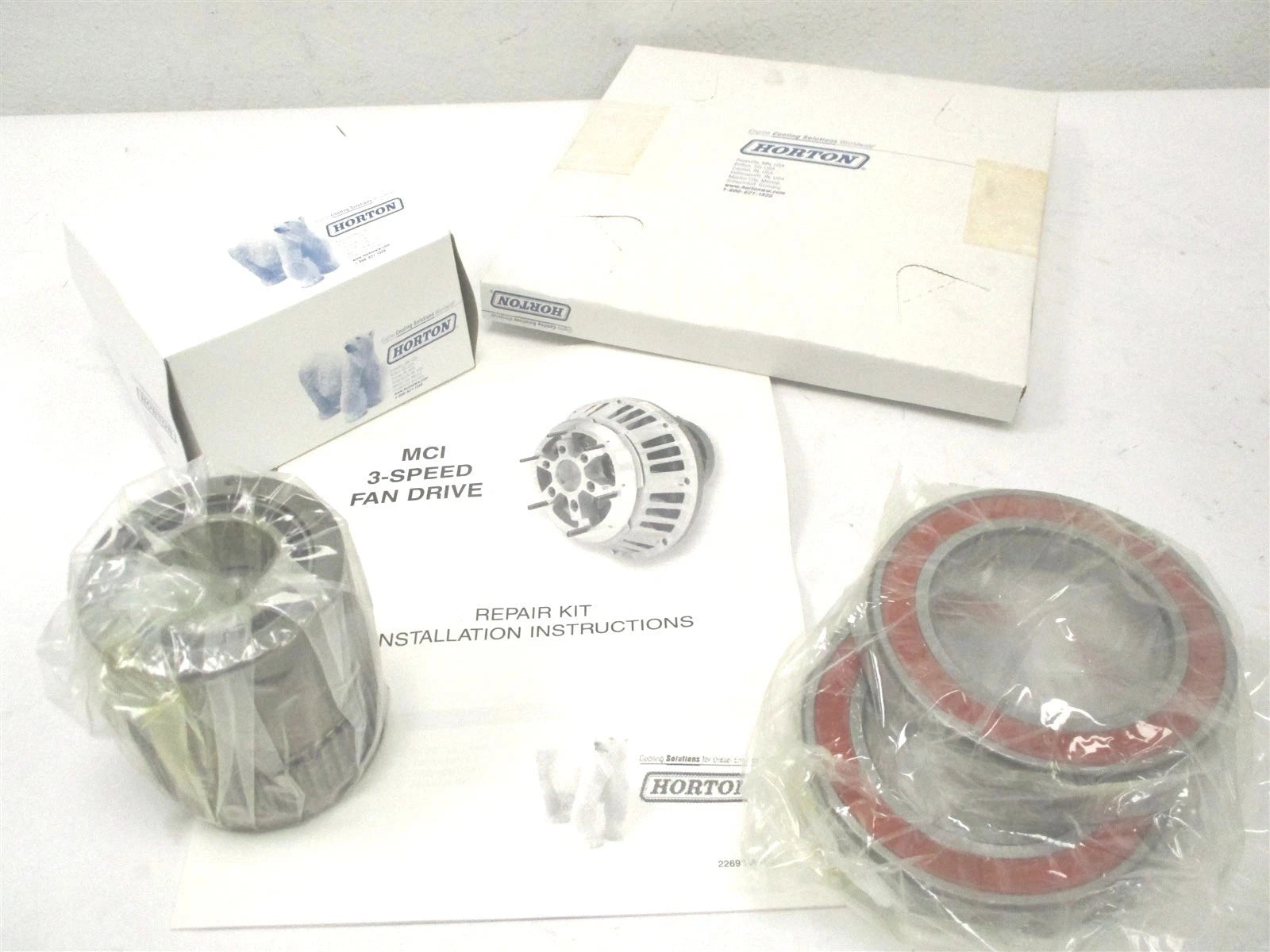 New Genuine Horton Mci 3-SPEED Fan Drive Repair Kit