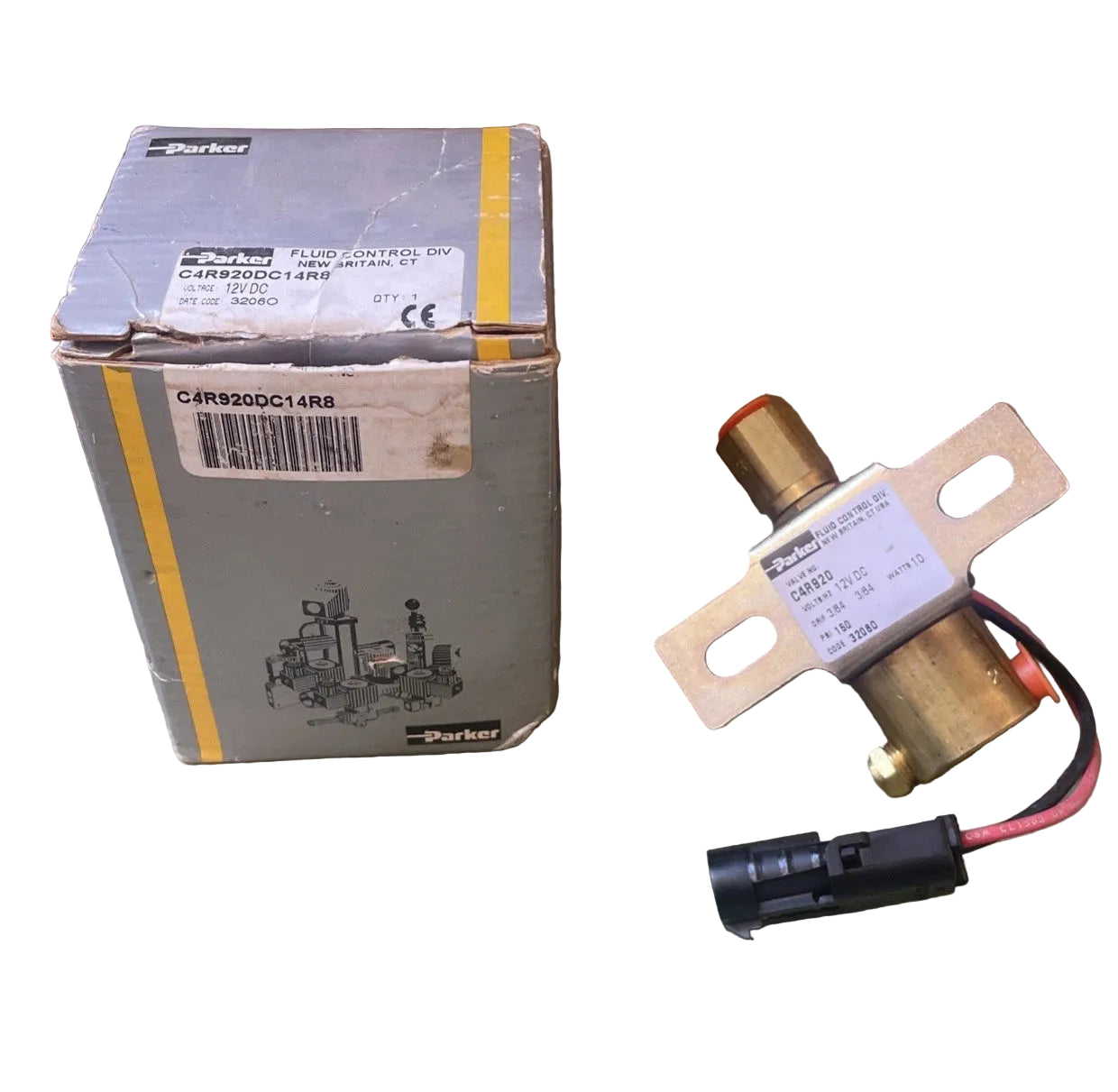 C4R920DC14R8 Genuine Parker Solenoid Fluid Control