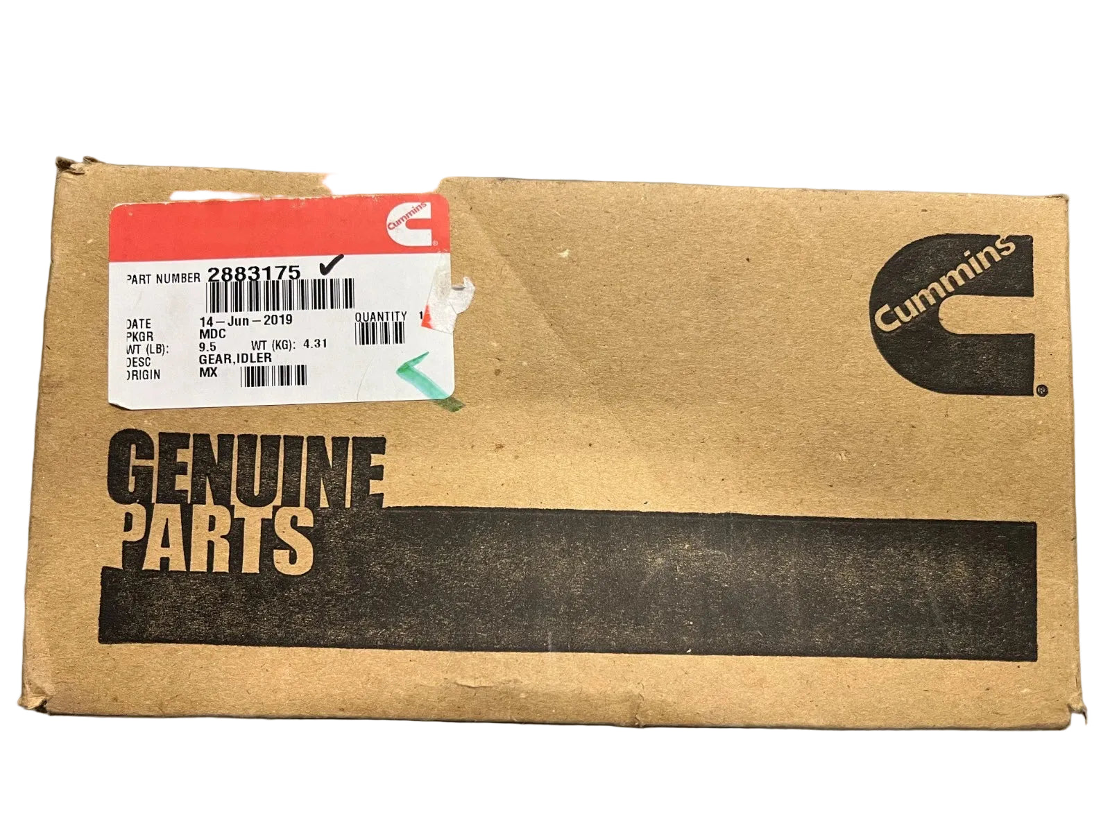 2883175 Genuine Cummins Idler Gear