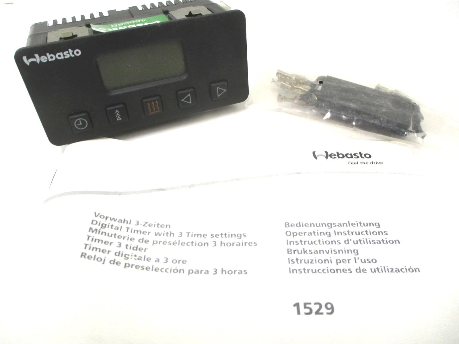 New Webasto Heater 7-DAY 1529 Series Timer Controller 24V 46026B