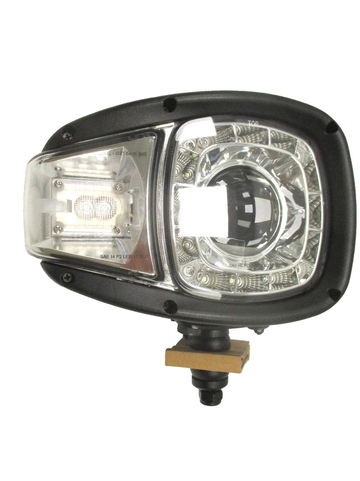 New Weldex Projector Headlight LED 24V RH HIGH/LOW/TURN Combo