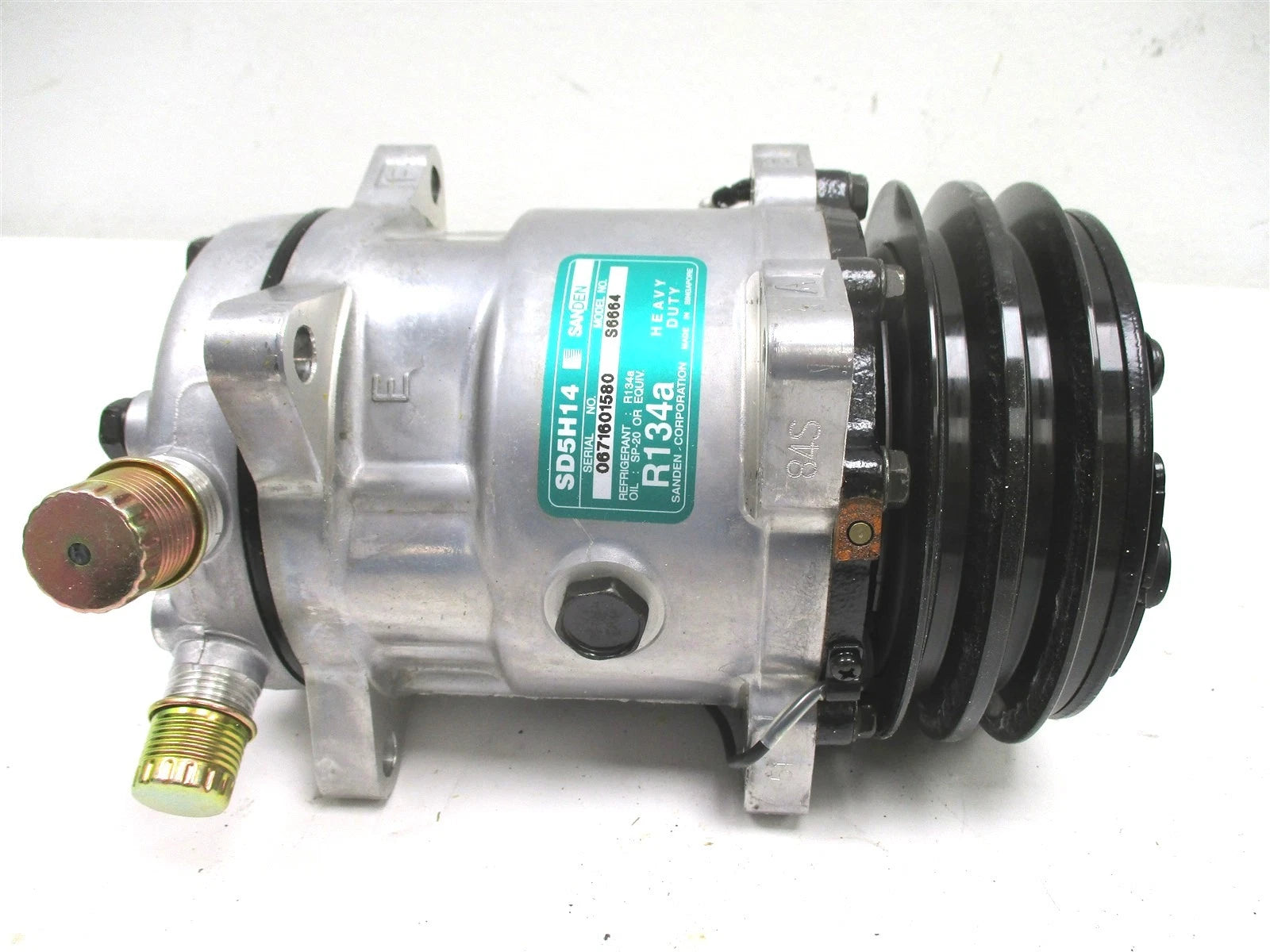 New OEM HD AC Compressor for John John Deere Sanden SD5H14
