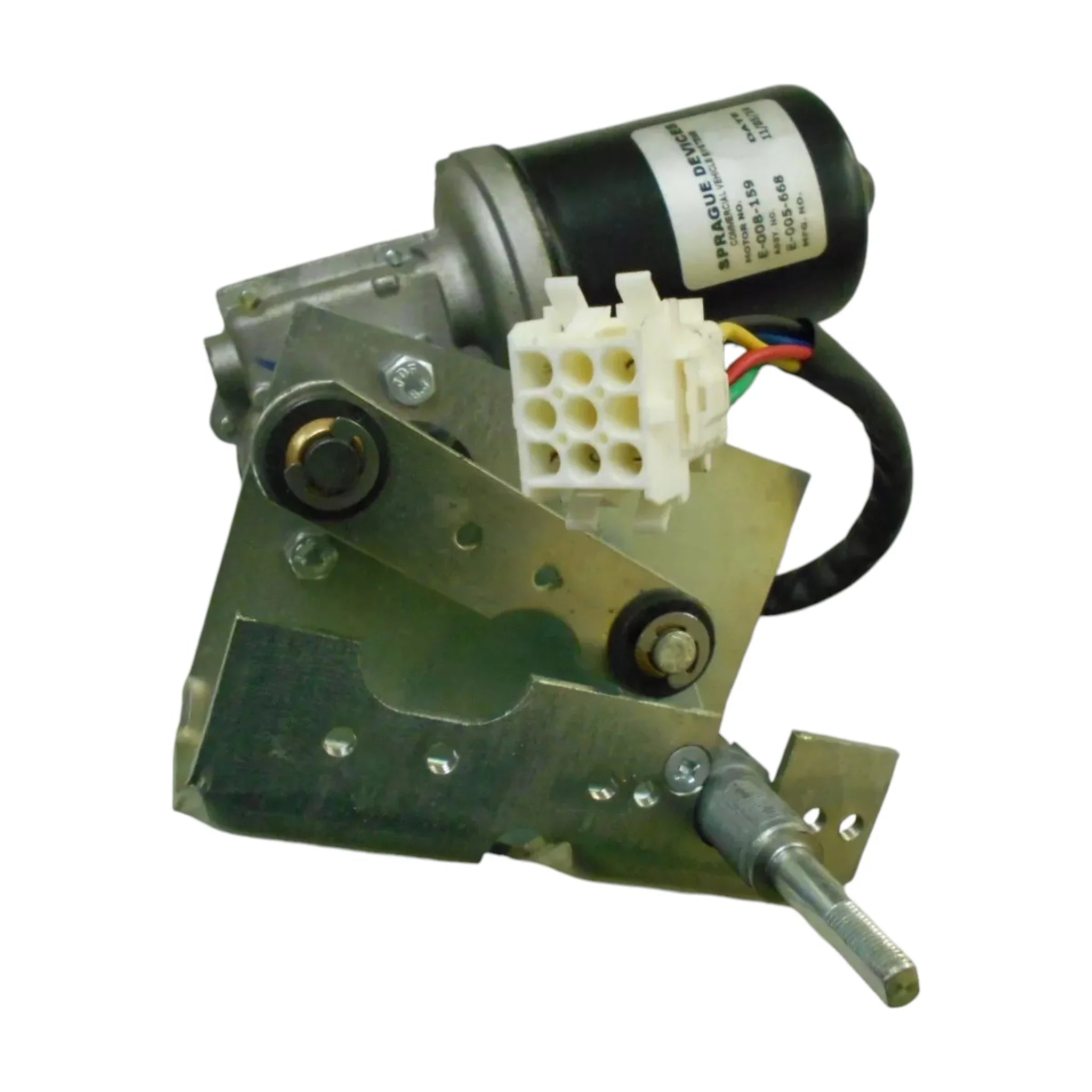 437066001 International Motor, Left Hand Wiper W/Bracket And Link