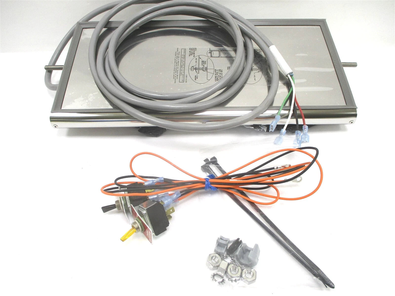 New RoadScan West Coast Mirror Replacement Kit Heat IN/OUT Switches Aero