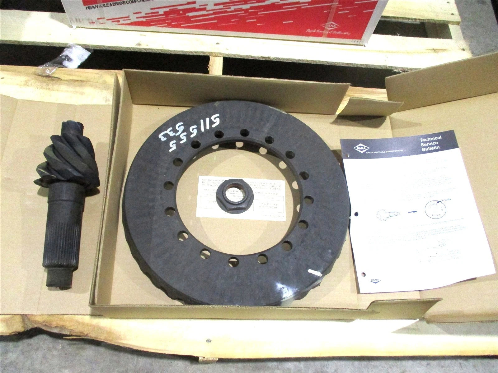 New Spicer 511573 Differential Ring Gear Pinion Set 6.50
