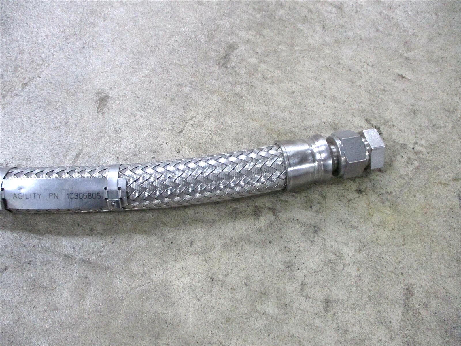 New Agility Fuel Systems LNG Cross Over Line Flex Hose 3/4" X 51"