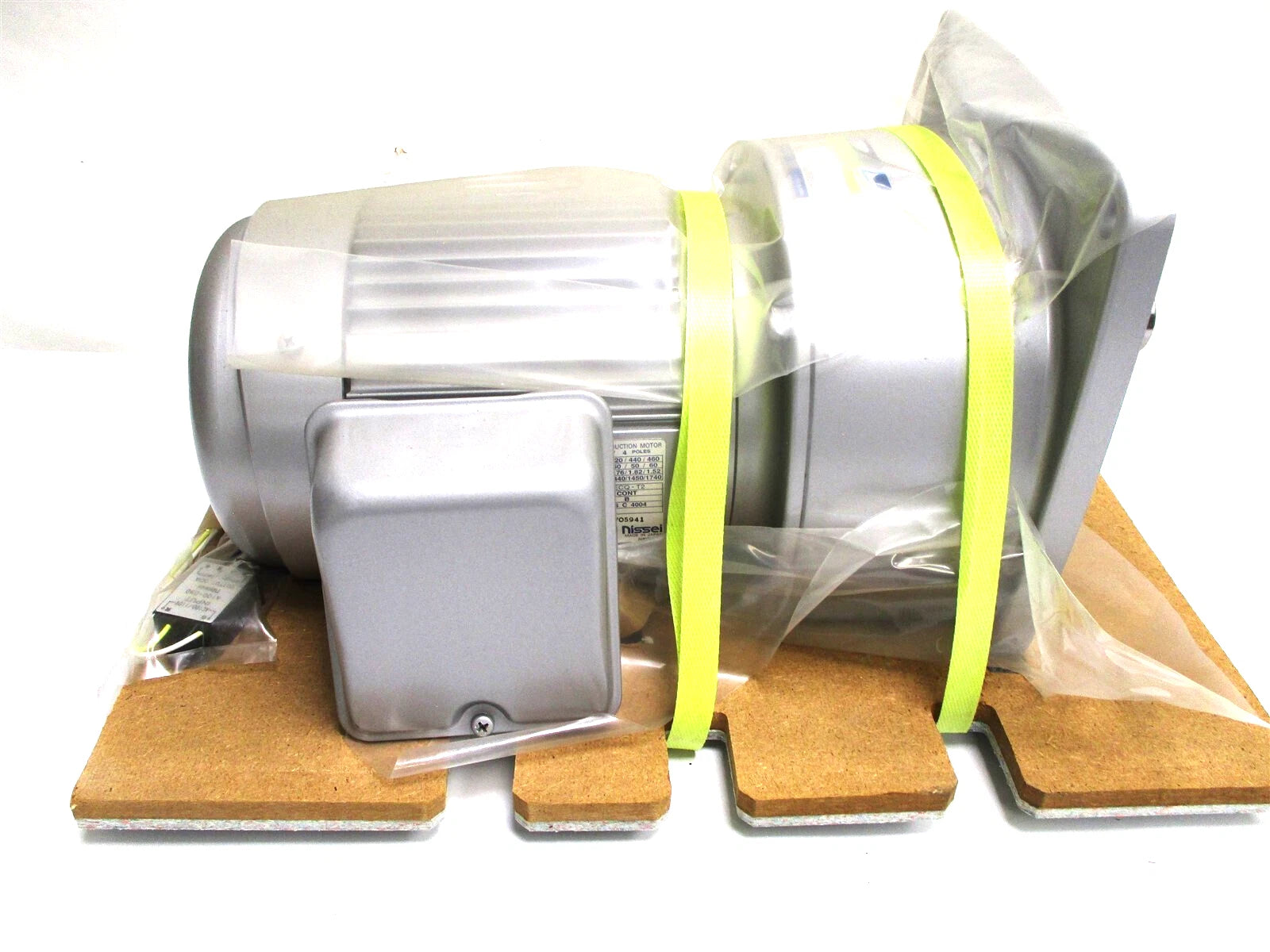Nissei Gtr BG3-K115 Gear Motor 1:100 .75kW 3-PHASE Induction 460V