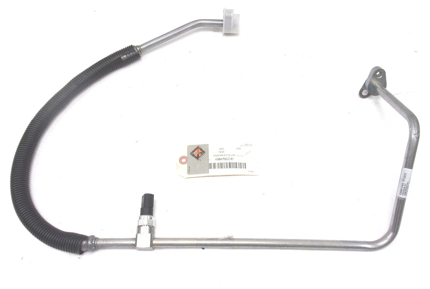 New International A/C Compressor to Condenser Hose with Pt Sensor