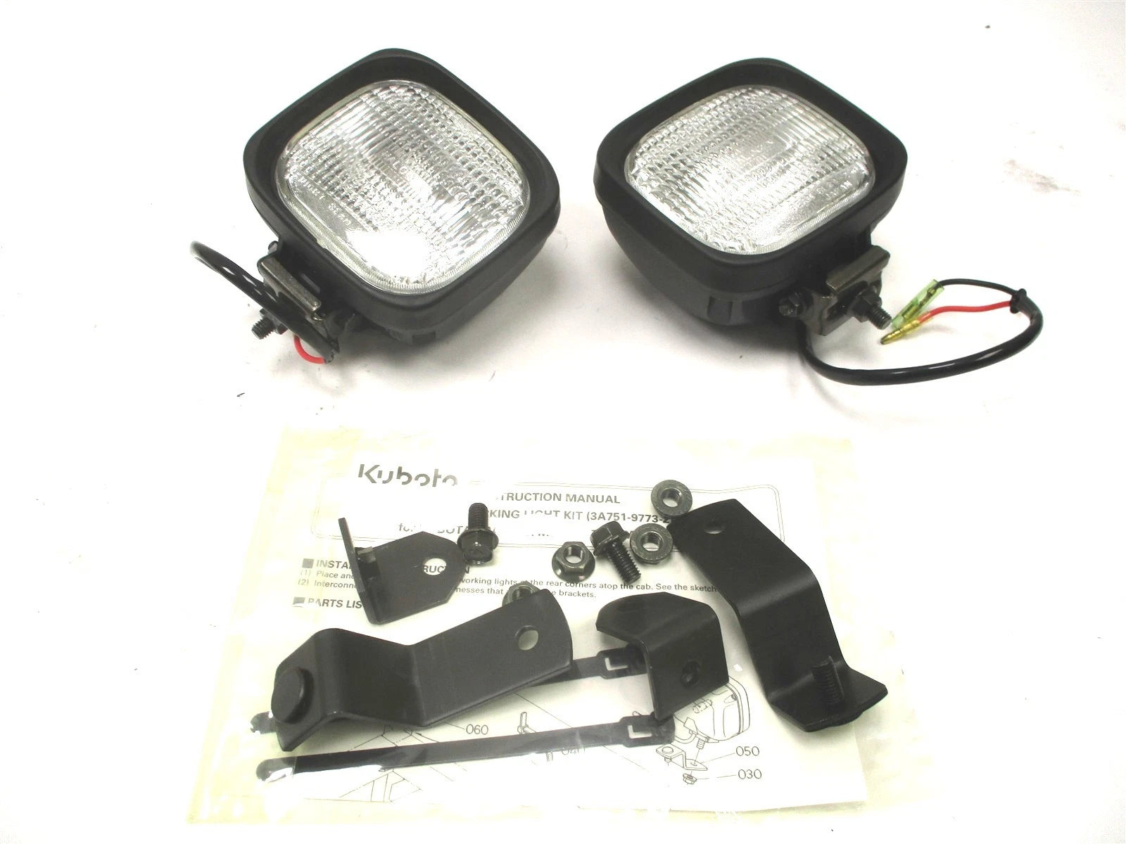 Genuine Kubota Rear Working Light Kit M8200 M9000