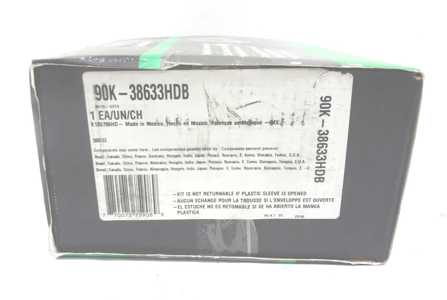 New Gates Heavy Duty Serpentine Belt Drive Component Kit - Configuration 3